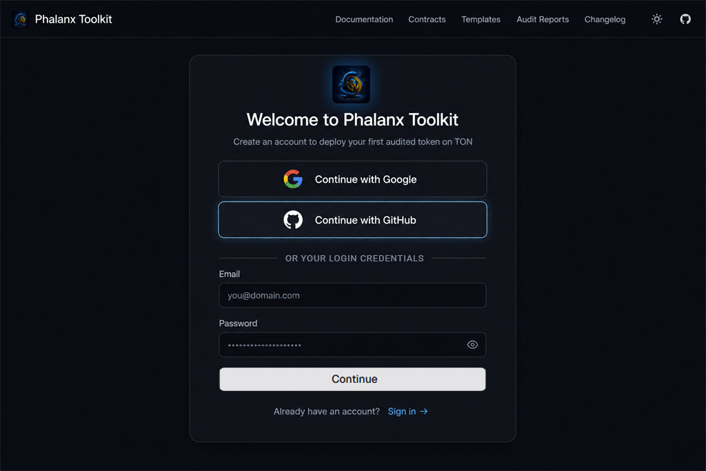 Step 1: Sign up